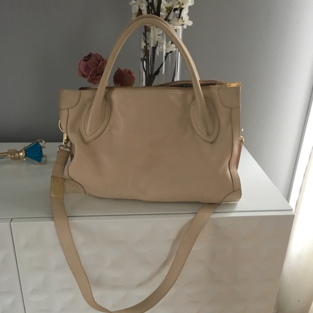 Cream Cross Body Foley & Corrina Bag